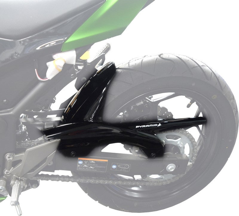 Pyramid Plastics Kawasaki Ninja 300 Hugger Gloss Black 2008>2013 | 073020B