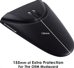 Pyramid Hugger Extension | Matte Black | Ducati Multistrada V4 2024>Current | 07522