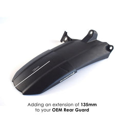 Hugger Extension Matte Black
