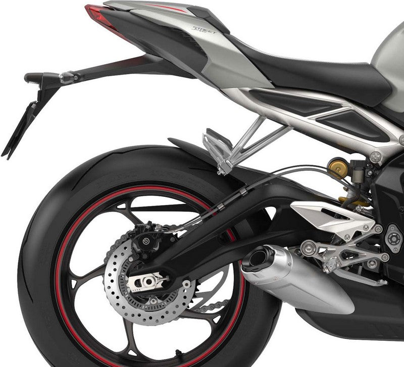 Pyramid Plastics Triumph Street Triple 765 Hugger Extension Matte Black 2017> | 076812