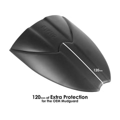 Pyramid Plastics Hugger Extension Matte Black Triumph Speed Triple 1050 2011> | 076816