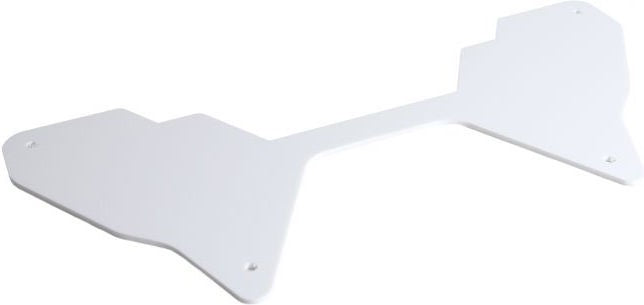 Pyramid Plastics Honda CRF 1000 L Africa Twin Wind Deflector White 2015> | 08024C