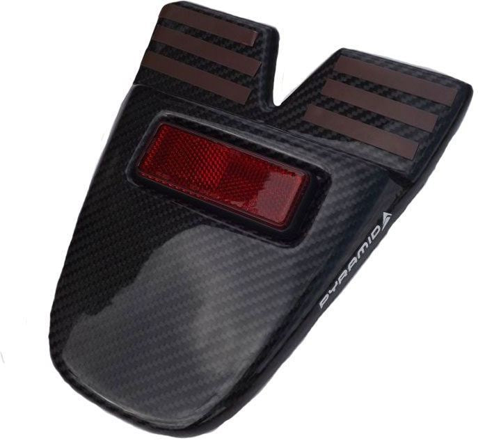 Pyramid Plastics Pyramid Ductail Tour - Carbon - Rear Protection - Universal Fit | 08101A