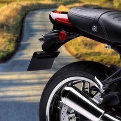 Pyramid Plastics Universal Number Plate Backing | Matte Black | 08305