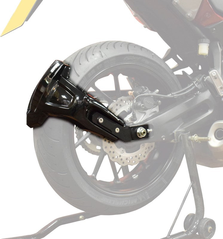 Pyramid Plastics Yamaha Tracer 700 Spray Guard Gloss Black 2016> | 085202B