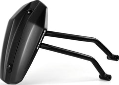 Pyramid Spray Guard | Matte Black | Moto Guzzi V85 TT 2019>Current | 085800M
