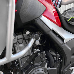 Pyramid Plastics Frame End Caps Matte Black Honda CB 500 X 2019> | 089104
