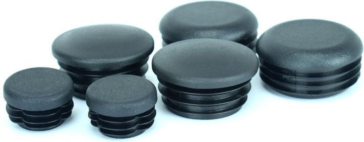Pyramid Plastics Ducati Multistrada 12000/S Frame End Caps Matte Black 2010>2014 | 089504