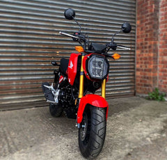 Pyramid Headlight Guard | Matte Black | Honda MSX 125 2021>Current | 09190M