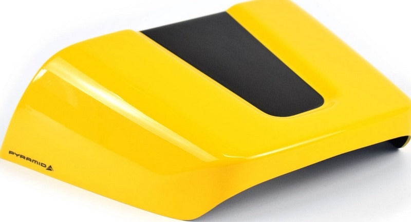Pyramid Seat Cowl | Queen Bee Yellow & Gloss Black | Honda MSX 125 2021>Current | 11540H