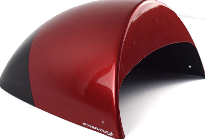Pyramid Seat Cowl | Carnival Red & Storm Grey | Triumph Speed Twin 1200 2024>Current | 16120H