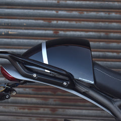 Seat Cowl Carnival Red & Storm Grey