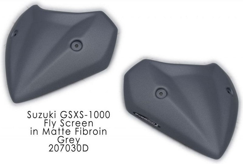 Pyramid Plastics Suzuki GSX-S 1000 Fly Screen Matte Grey (Matte Fibroin Grey) 2015> | 207030D