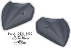 Pyramid Plastics Suzuki GSX-S 1000 Fly Screen Matte Grey (Matte Fibroin Grey) 2015> | 207030D