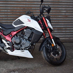Pyramid Radiator Cheeks | Matte Iridium Grey Metallic | Honda CB 750 Hornet 2022>2024 | 21055D