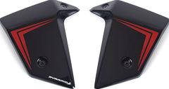 Pyramid Radiator Cheeks | Graphite Black | Honda CB 750 Hornet 2022>2024 | 21055E