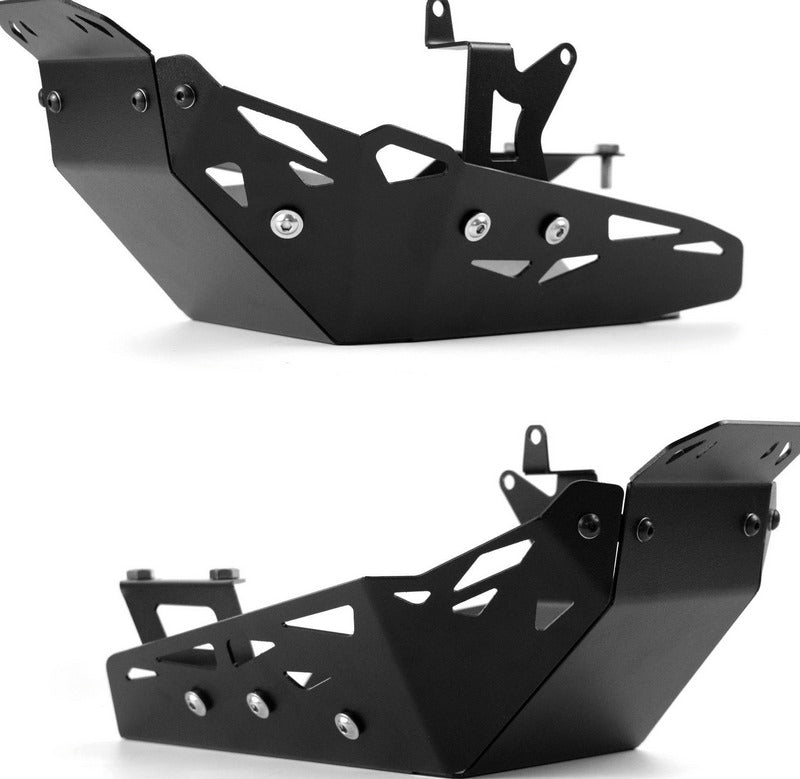 Pyramid Engine Plate | Matte Black | Honda MSX 125 2021>Current | 21115M