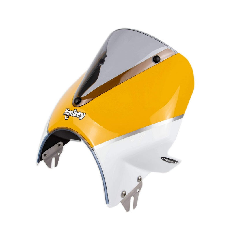 Pyramid Plastics Fly Screen Banana Yellow/Ross White Honda Monkey 125 2018> | 21250Y
