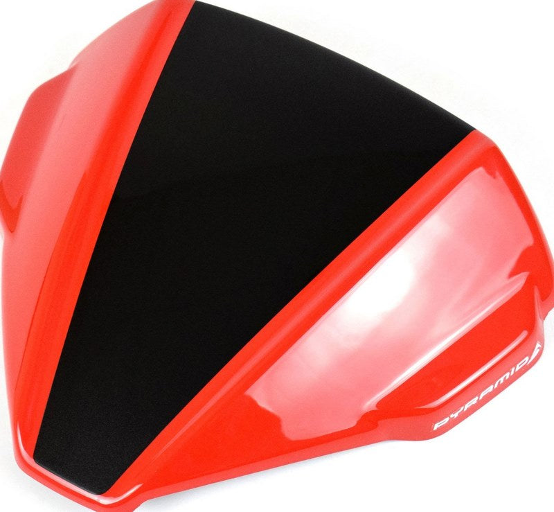 Pyramid Fly Screen | Gayety Red & Gloss Black | Honda MSX 125 2021>Current | 21280R