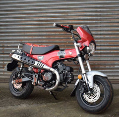Pyramid Fly Screen | Pearl Nebula Red | Honda ST125 Dax 2023>Current | 21290R