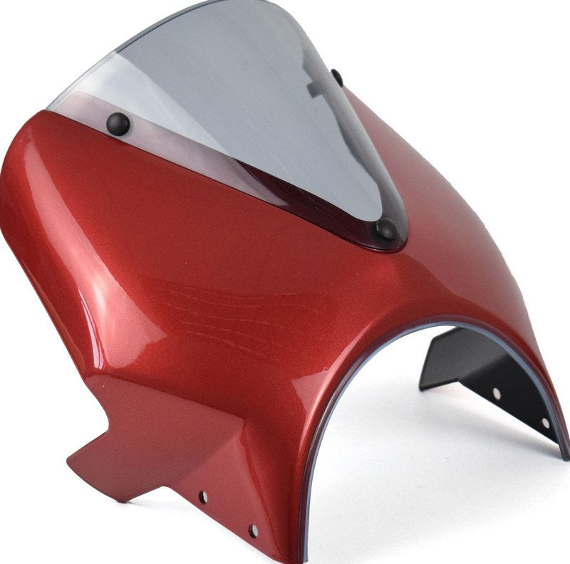 Pyramid Fly Screen | Pearl Nebula Red | Honda ST125 Dax 2023>Current | 21290R