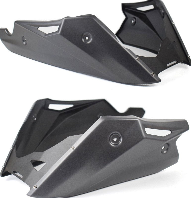 Pyramid Belly Pan | Matte Iridium Grey Metallic | Honda CB 750 Hornet 2023>2024 | 21577D