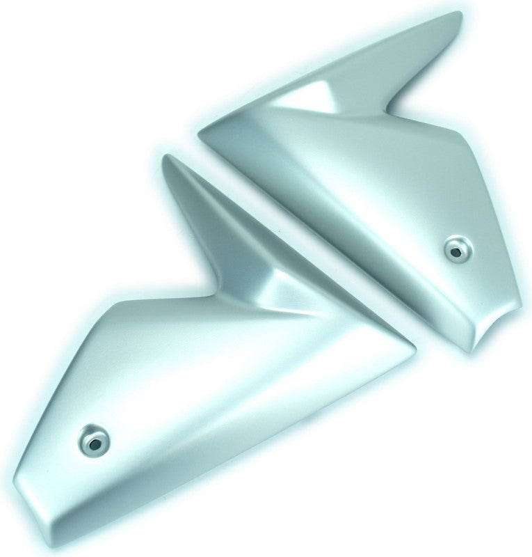 Pyramid Plastics Yamaha MT-09 Radiator Cheeks Matte Silver 2013>2016 | 22131H