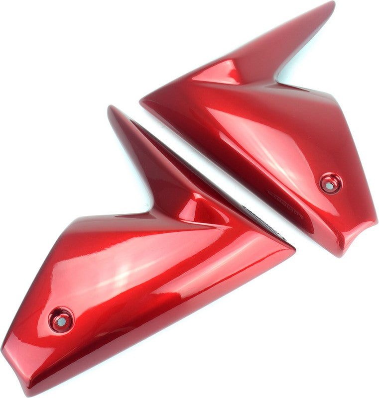 Pyramid Plastics Yamaha MT-09 Radiator Cheeks Metallic Red (Lava Red) 2013>2016 | 22131L