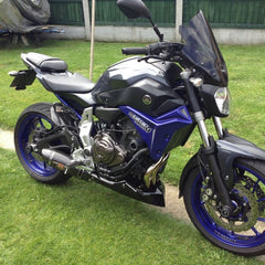 Pyramid Plastics Yamaha MT-07 Belly Pan Unpainted 2013> | 22136U