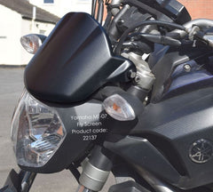 Pyramid Plastics Yamaha MT-07 Fly Screen Matte Grey 2013>2017 | 22137F