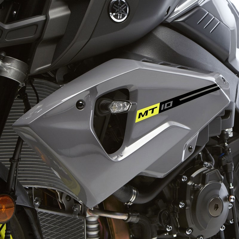 Pyramid Plastics Yamaha MT-10 Sport Fairing Panels Gloss Grey (Nimbus Grey) 2016> | 22141D
