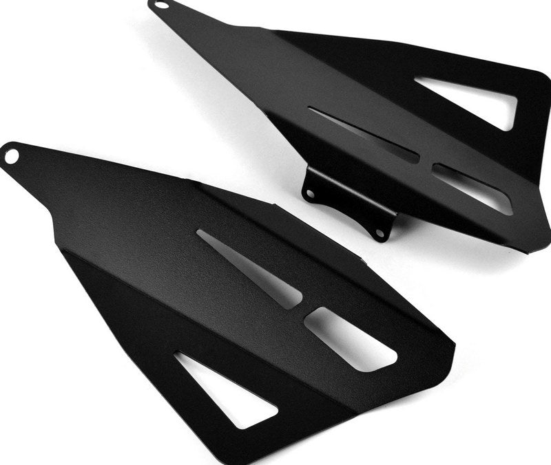 Pyramid Aluminium Infill Panels | Matte Black | Yamaha MT-09 2021>2023 | 22144M