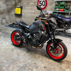 Pyramid Fly Screen | Storm Fluo/Cyan Strom Colours | Yamaha MT-09 2021> | 22160D