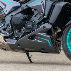 Belly Pan Midnight Cyan