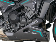 Belly Pan Midnight Cyan