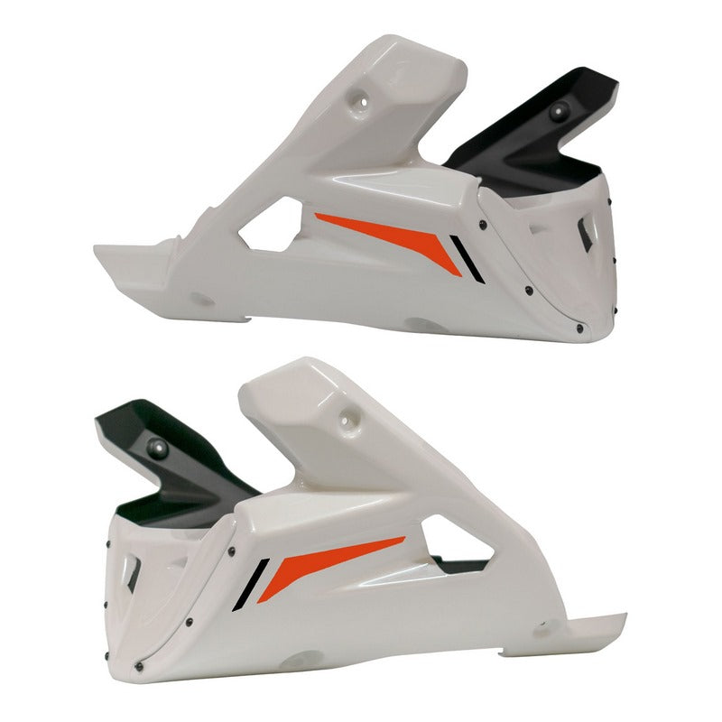 Belly Pan Silky White