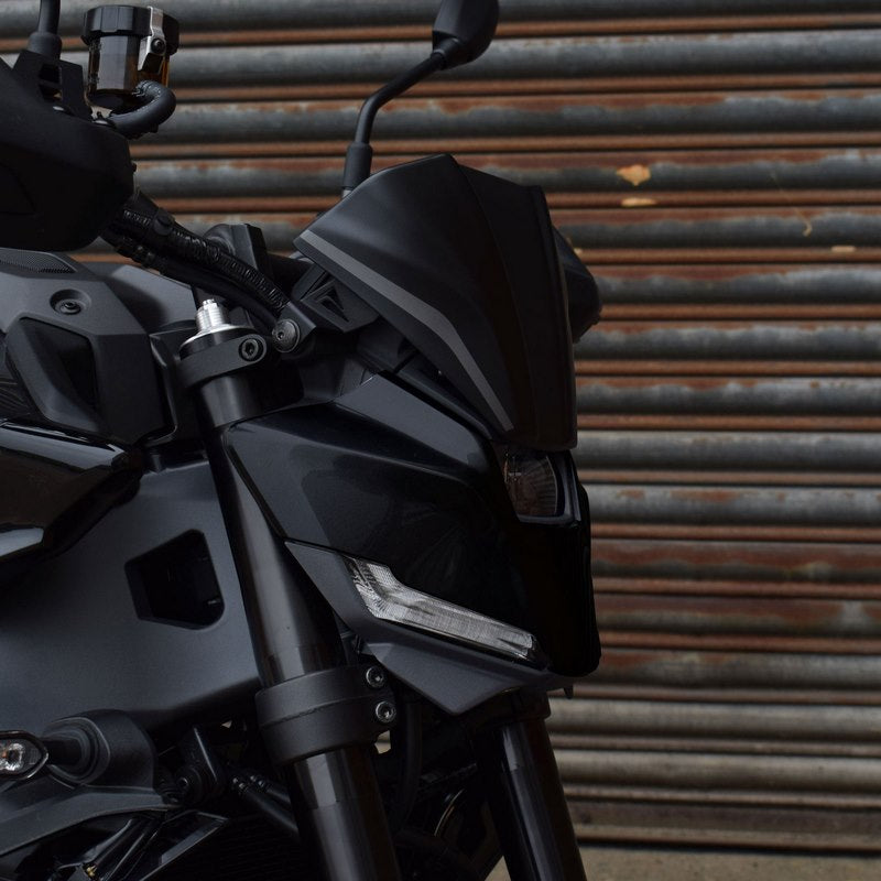 Pyramid Fly Screen | Tech Black | Yamaha MT-09 2024>Current | 22190F