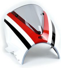 Pyramid Fly Screen | Dynamic White Scheme | Yamaha XSR 700 2020> | 22210D