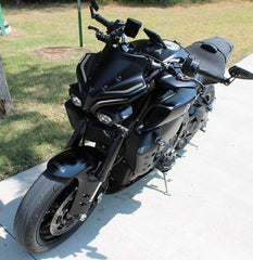 Pyramid Fly Screen | Tech Black Colours | Yamaha MT-10 2022>Current | 22215F