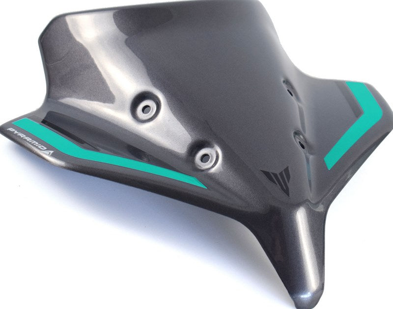 Pyramid Fly Screen | Midnight Cyan | Yamaha MT-10 2024>Current | 22215PG