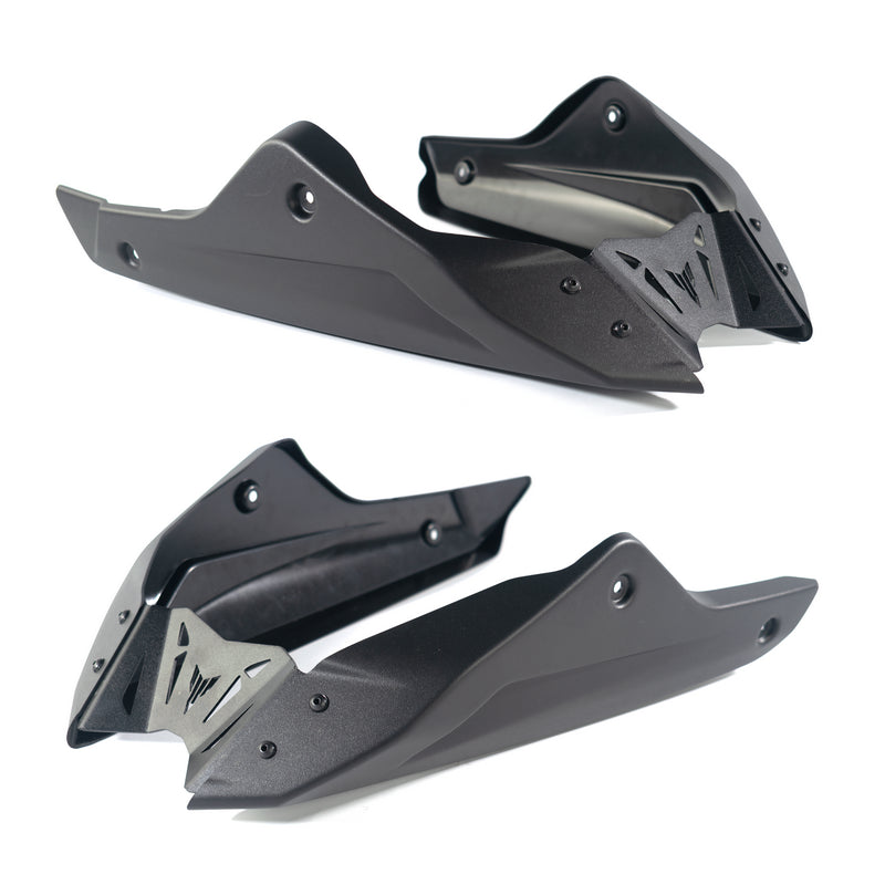 Belly Pan Matte Black