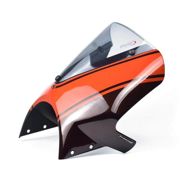 Pyramid Plastics Fly Screen Metallic Brown/Metallic Orange (Candytone Brown/Candytone Orange) Kawasaki Z 900 RS 2019> | 23500E