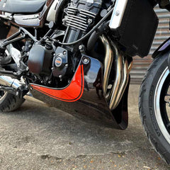 Pyramid Belly Pan | Metallic Brown/Metallic Orange (Candytone Brown/Candytone Orange) | Kawasaki Z 900 RS 2018>2020 | 23905E