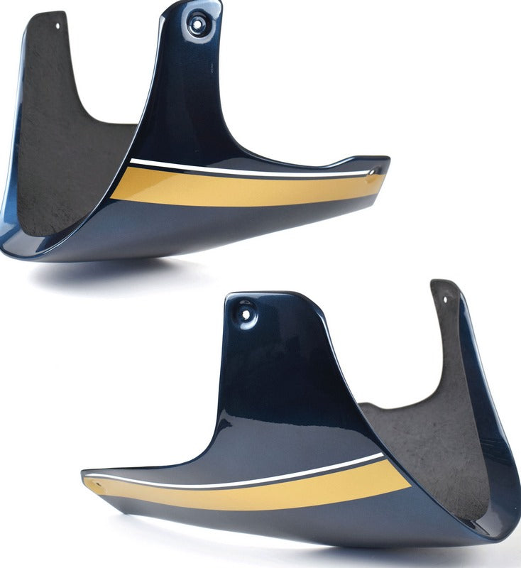 Pyramid Belly Pan | Candytone Blue/Gold/White | Kawasaki Z 900 RS 2022>2023 | 23905K