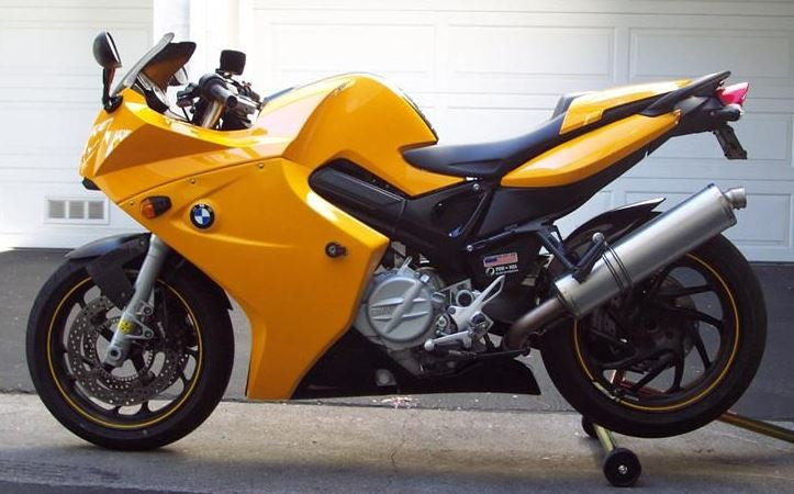 Pyramid Plastics BMW F800 S Fairing Lowers Gloss Yellow 2005>2012 | 245000E