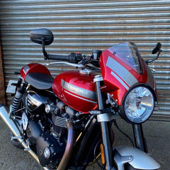 Pyramid Fly Screen | Red Hopper Scheme | Triumph Speed Twin 2019> | 26000D