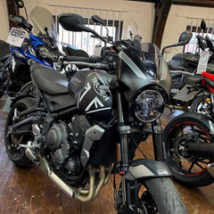 Pyramid Fly Screen | Crystal White Scheme | Triumph Trident 660 2021> | 26660D