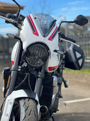 Pyramid Fly Screen | Unpainted | Triumph Trident 660 2021>Current | 26660U