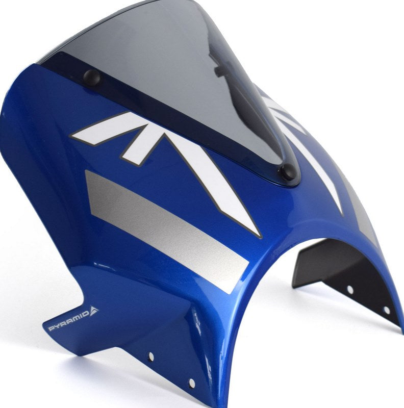 Pyramid Fly Screen | Caspian Blue/Storm Grey | Triumph Speed 400 2024>Current | 26700D