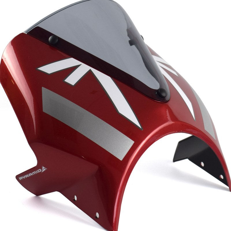 Pyramid Fly Screen | Carnival Red/Storm Grey | Triumph Speed 400 2024>Current | 26700R